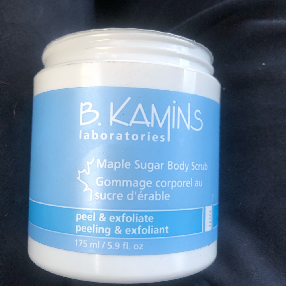 Maple brown sugar body scrub